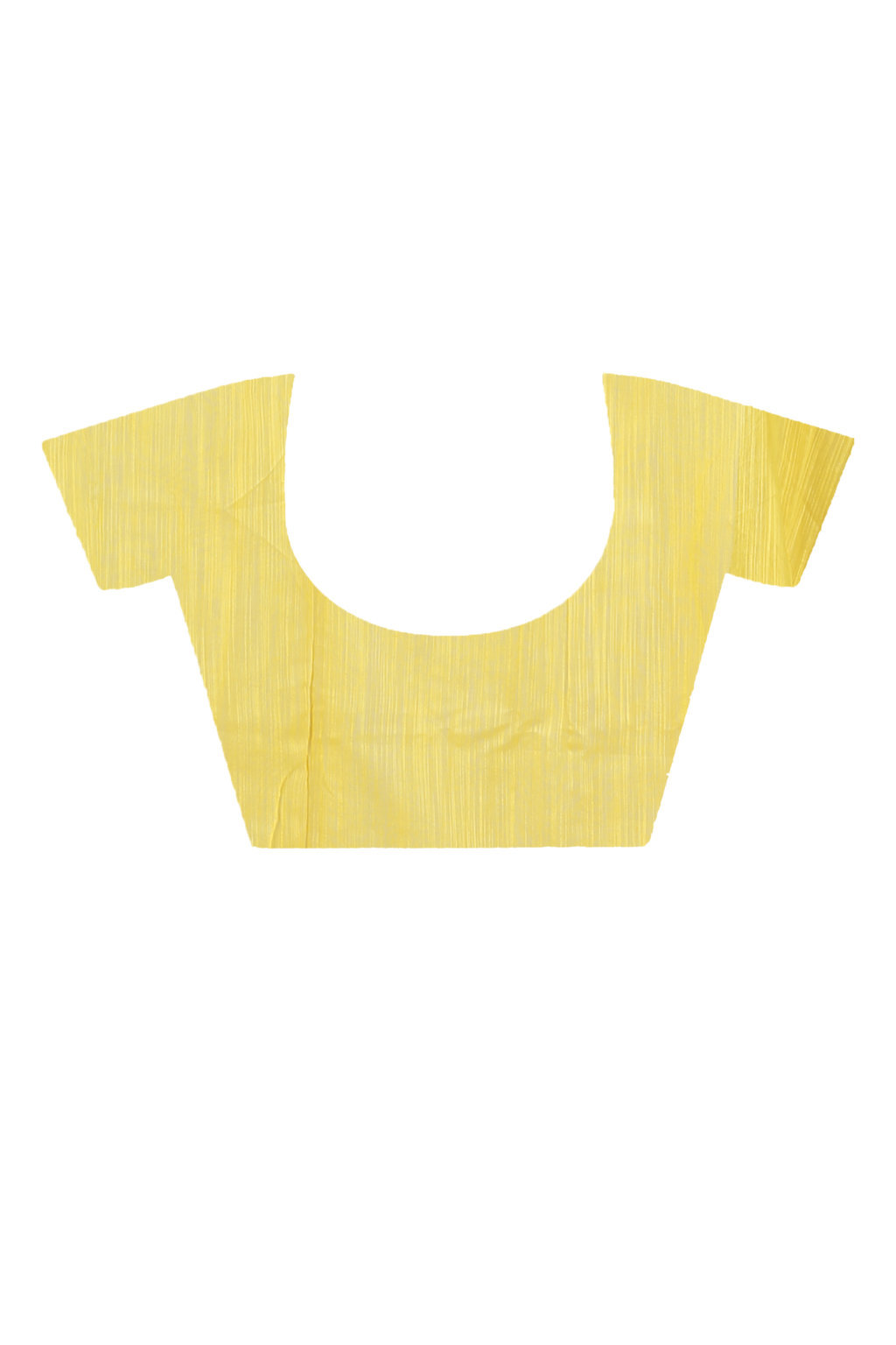 Yellow Blended Cotton Toshini Hand Loom Saree (1181)